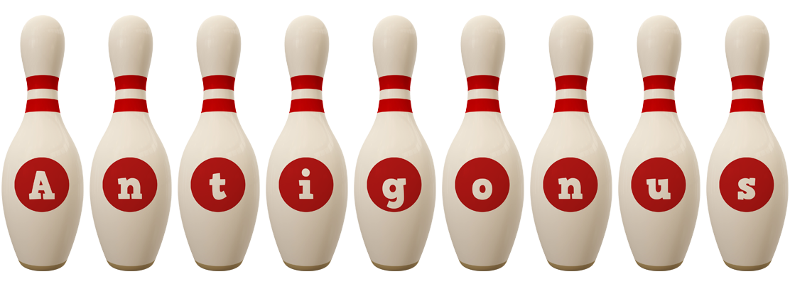 Antigonus bowling-pin logo