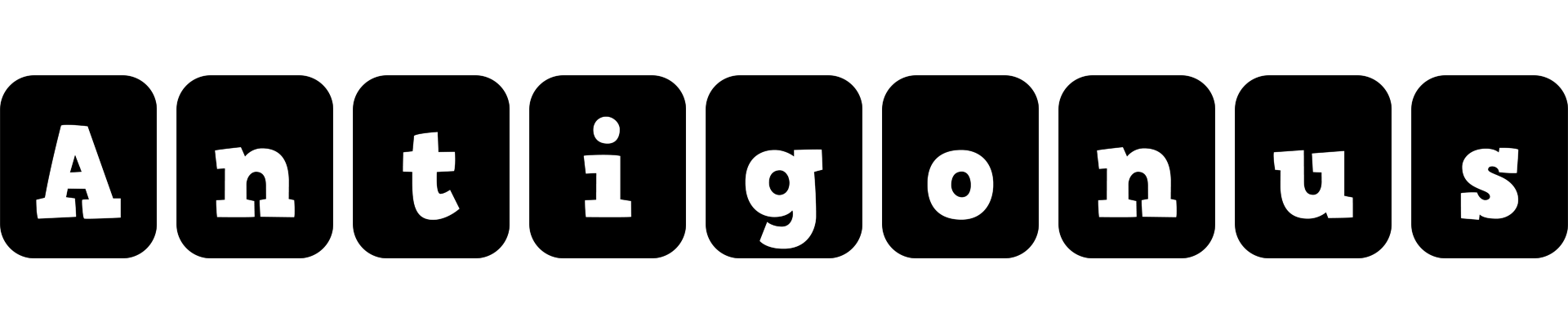 Antigonus box logo