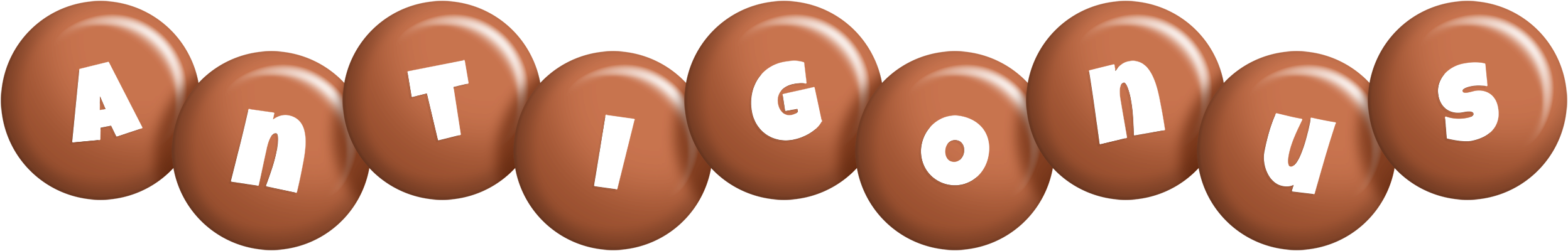 Antigonus candy-brown logo