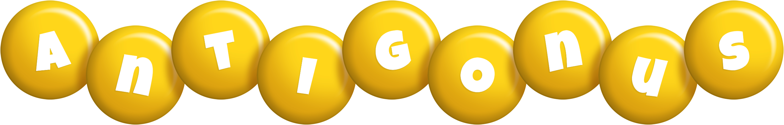 Antigonus candy-yellow logo
