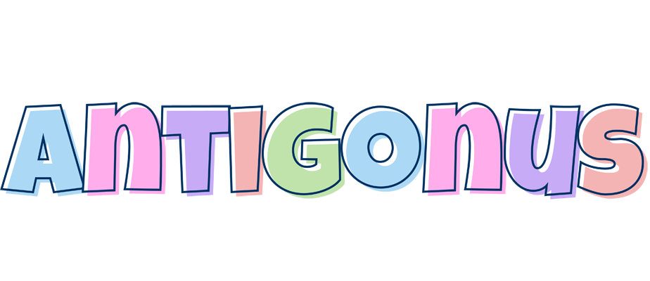 Antigonus pastel logo