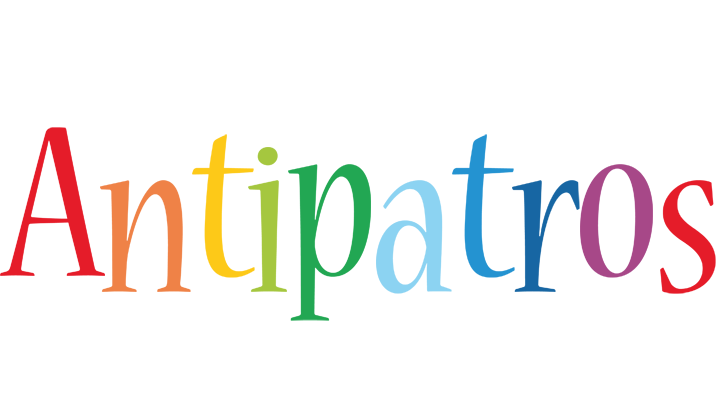 Antipatros birthday logo