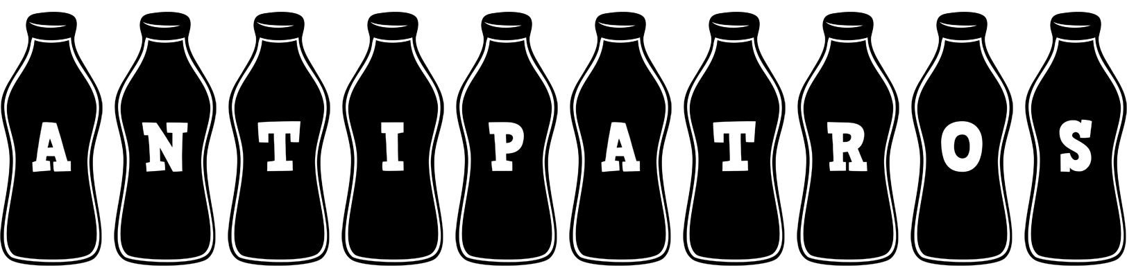 Antipatros bottle logo