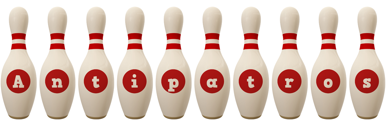 Antipatros bowling-pin logo