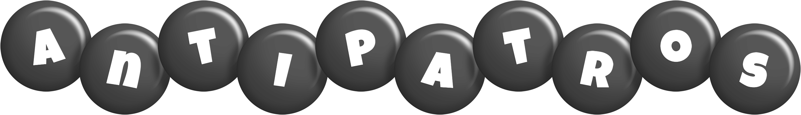 Antipatros candy-black logo