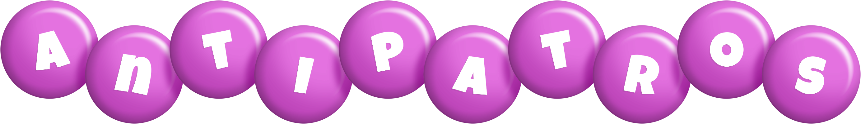 Antipatros candy-purple logo