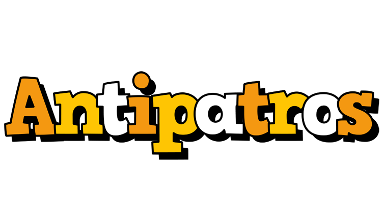 Antipatros cartoon logo