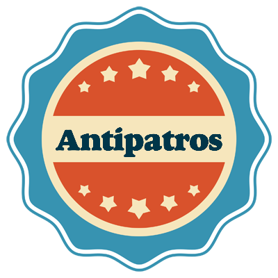 Antipatros labels logo