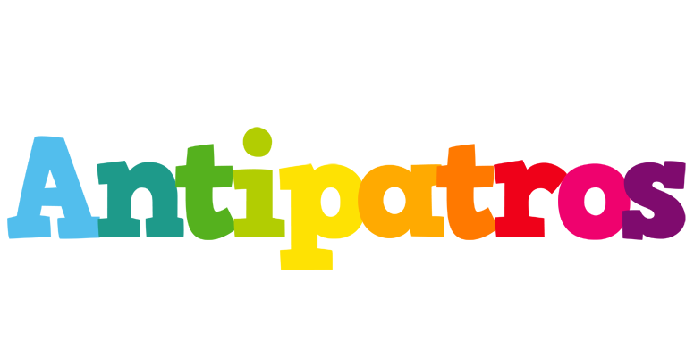 Antipatros rainbows logo
