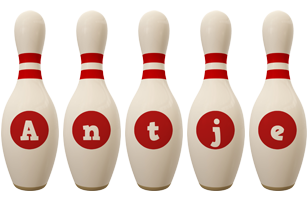 Antje bowling-pin logo