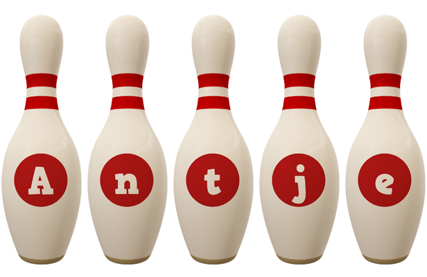 Antje bowling-pin logo