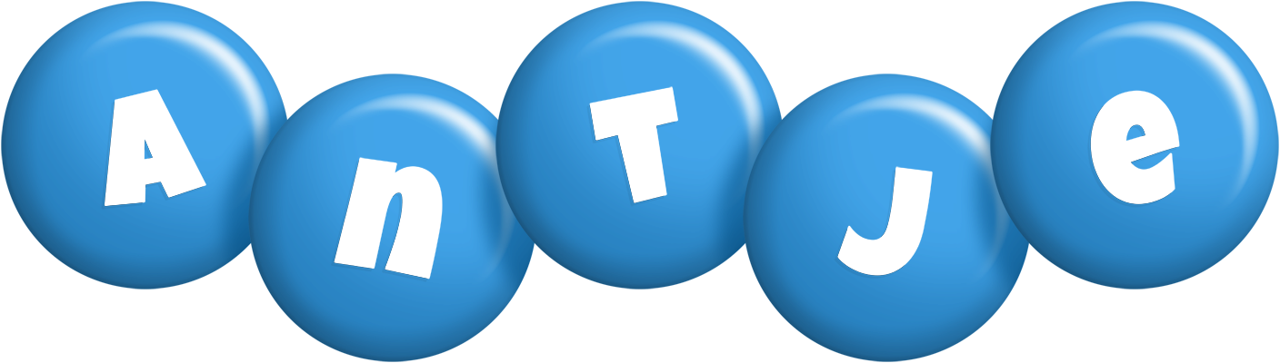 Antje candy-blue logo