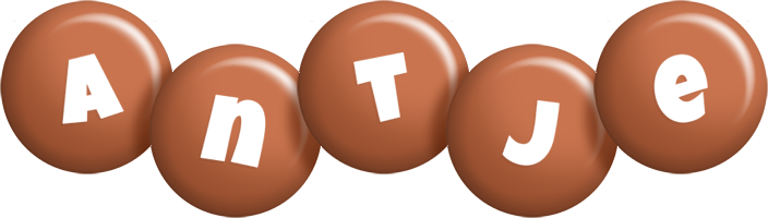 Antje candy-brown logo