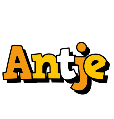 Antje cartoon logo