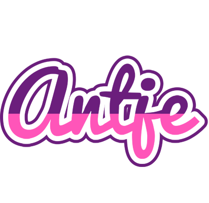 Antje cheerful logo