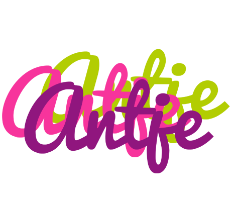 Antje flowers logo
