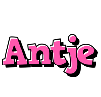 Antje girlish logo