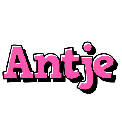 Antje girlish logo