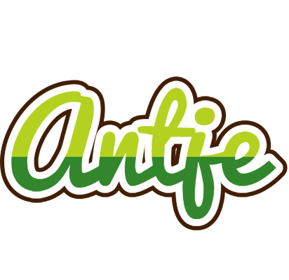 Antje golfing logo