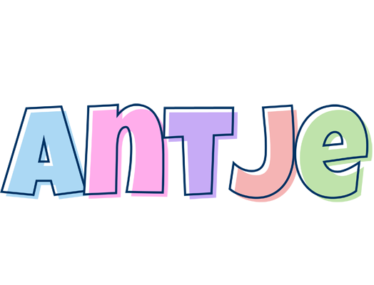 Antje pastel logo
