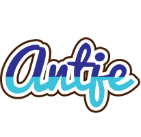 Antje raining logo