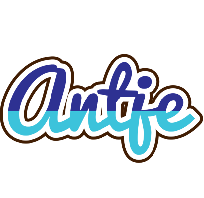 Antje raining logo