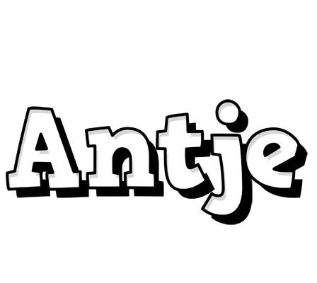 Antje snowing logo