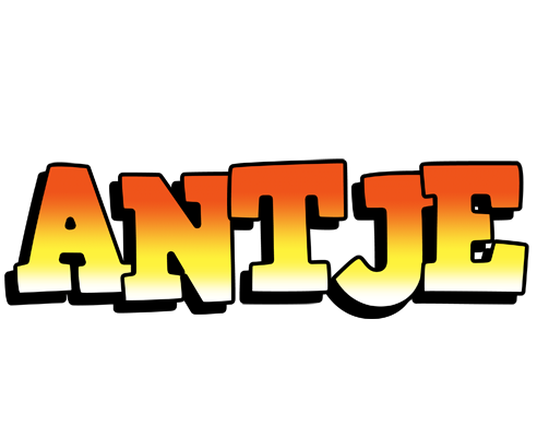 Antje sunset logo