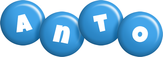 Anto candy-blue logo