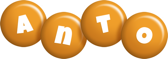Anto candy-orange logo