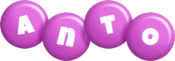 Anto candy-purple logo