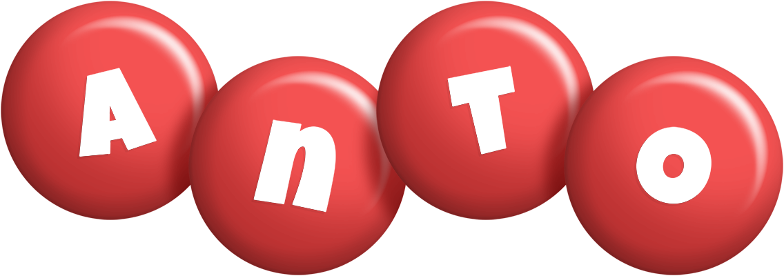 Anto candy-red logo