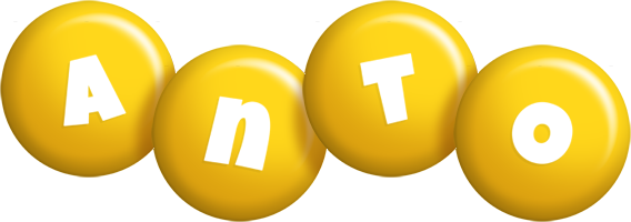Anto candy-yellow logo