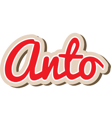 Anto chocolate logo