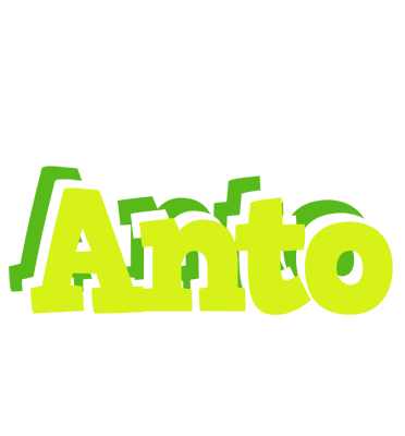 Anto citrus logo