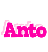 Anto dancing logo