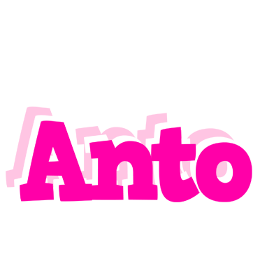 Anto dancing logo