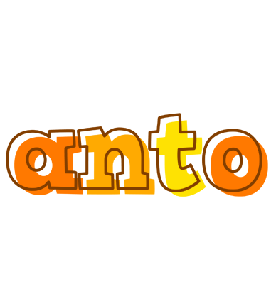 Anto desert logo
