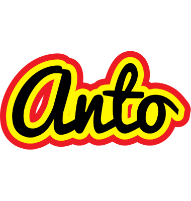 Anto flaming logo
