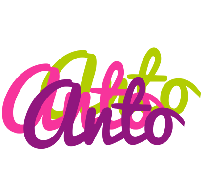 Anto flowers logo