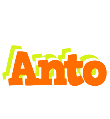Anto healthy logo