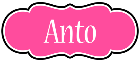 Anto invitation logo