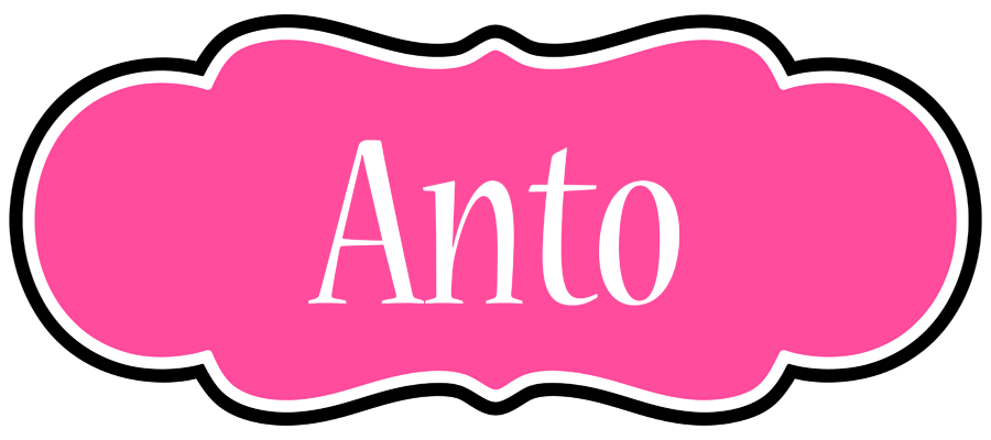 Anto invitation logo