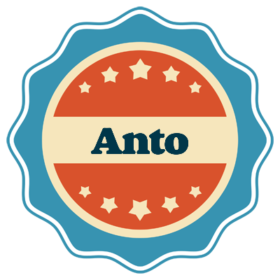 Anto labels logo