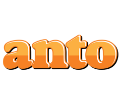 Anto orange logo