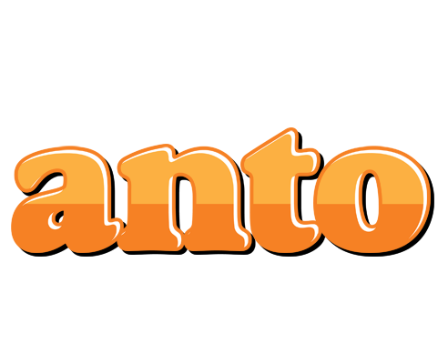 Anto orange logo