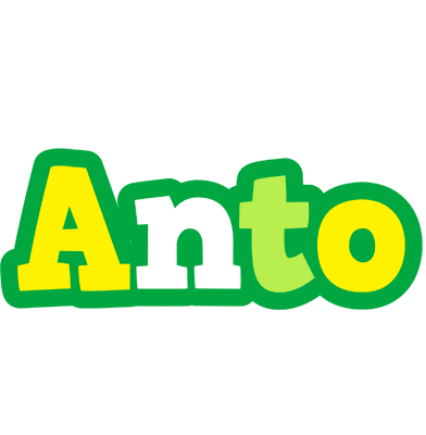 Anto soccer logo