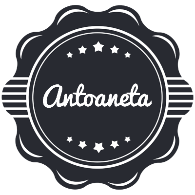 Antoaneta badge logo