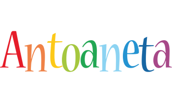 Antoaneta birthday logo