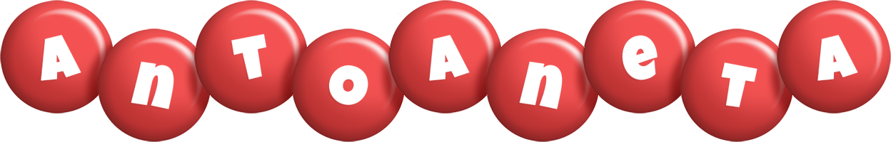 Antoaneta candy-red logo